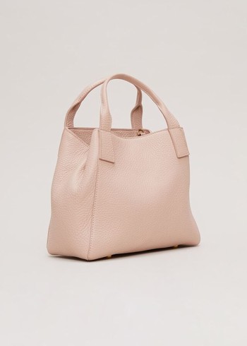 Phase Eight Mini Leather Bags Pink Australia | ZA0329815